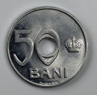 Romania 50 Bani 1921 Unc photo