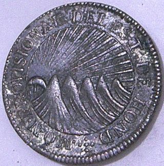 Honduras 1833 T.  F.  2 Reales - - - Rare Issue - - - photo
