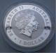 2012 1 Oz Bu Silver Australian Koala Bear $1 Coin In Perth Capsule Australia photo 3