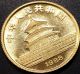 1988 Ten Yuan Gold Panda Coin From China 1/10 Troy Ounce 999 Fine Gold Gold photo 2