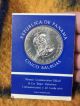 ' 70 Panama 5 Balboas Official Central American&caribbean Games Silver Coin North & Central America photo 1