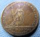 1825 France King Charles X Coronation Medal Token Jeton Old Brass Commemorative Exonumia photo 1