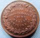 1834 Advertising Token Wm Till London Coin Dealer Copper Halfpenny Size - Exonumia photo 1