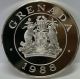 Granada 1988 $100 Grenada Dove,  Oversize (5 Oz) 0.  925 Silver Coin,  Proof,  Unc North & Central America photo 1