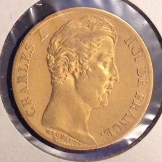 1828 - A France Gold 20 Francs [auto.  Combined Shipping] (17473) photo