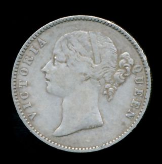 India - British 1840 Rupee.  3437 Ounces Of Silver photo