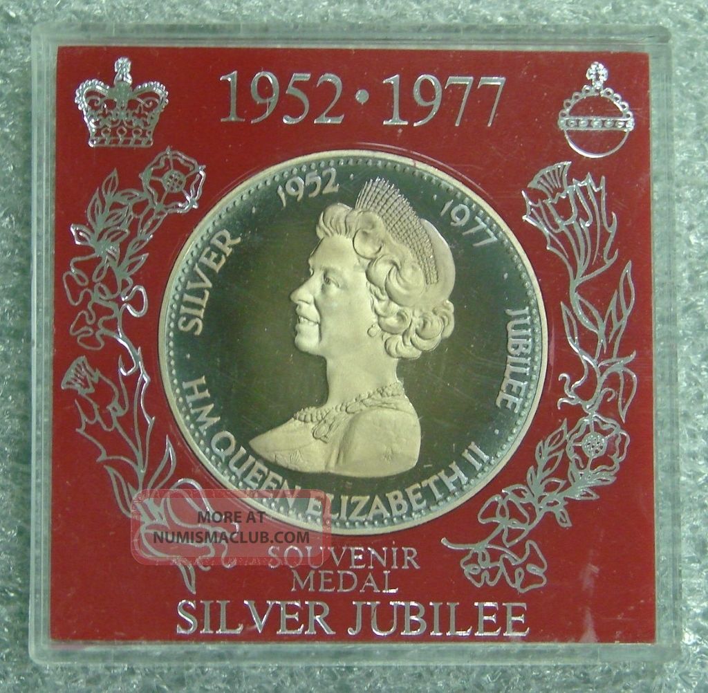 Great Britain - 1977 - Queen Elizabeth Ii Silver Jubilee - Souvenir Medal