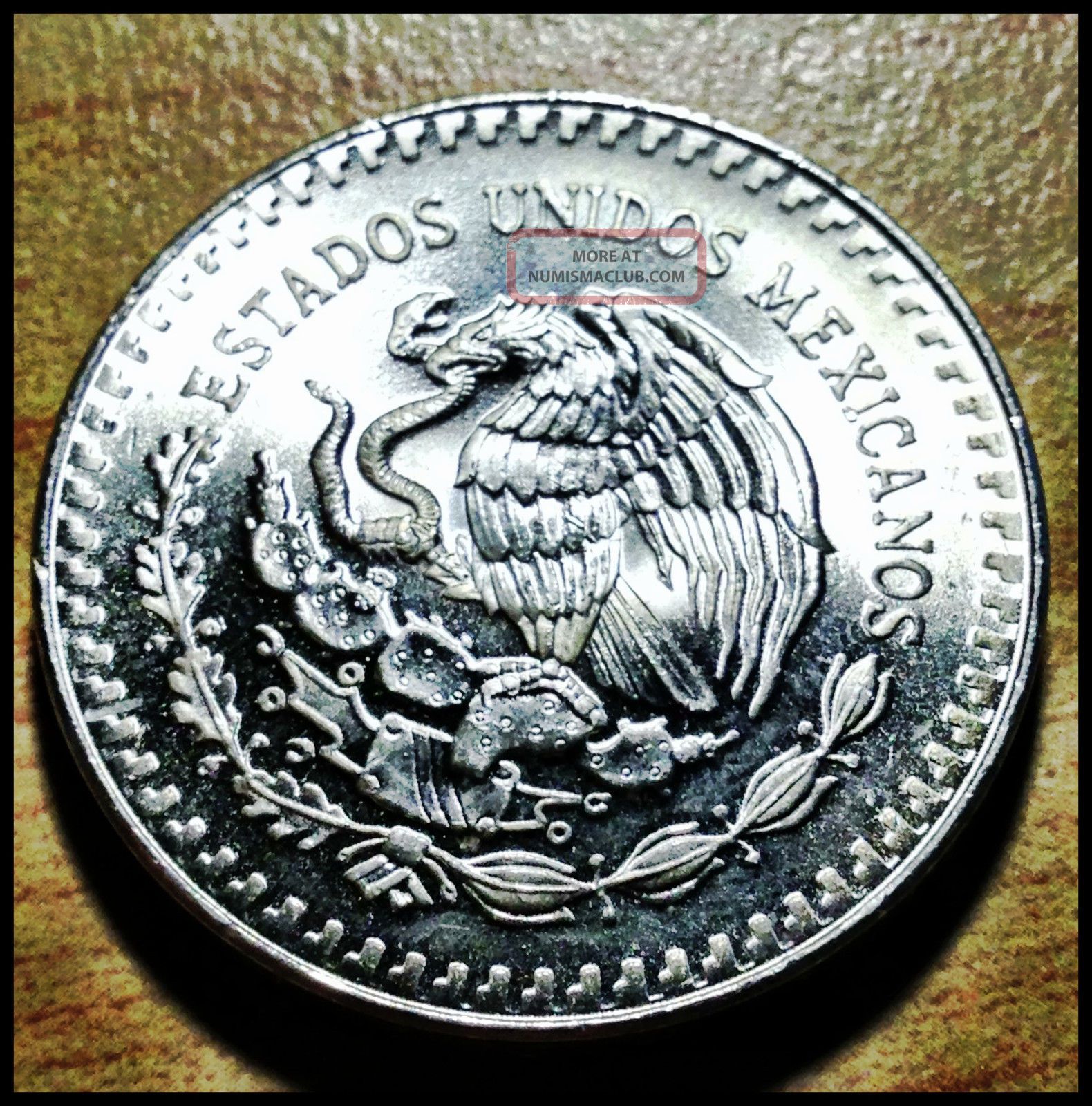 1985 Uncirculated Mexico Libertad Silver Coin One Ounce Fine Silver 1985-uncirculated-mexico-libertad-silver-coin-one-ounce-fine-silver