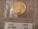 1989 Isle Of Man Persian Cat 1/5th Oz.  Gold Proof Coin Uncirculated.  999 Pure Coins: World photo 4
