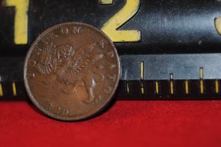 Ionian Islands (british) Copper Circulated Coin - 2 Lepta 1820 Probably Extra Fine photo