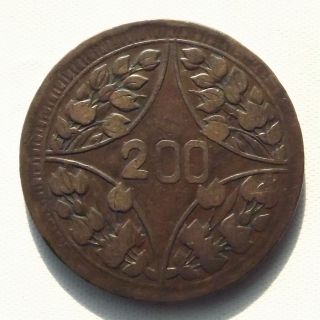 1926 China Roc Sze - Chuen Province 200 Cash Copper Coin Rare “川” - Y - 594 photo