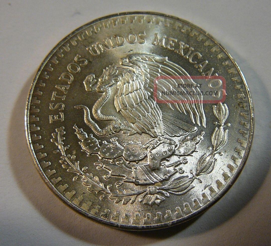 1983 1oz. 999 Silver Mexican Libertad Plata Pura Onza