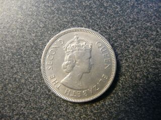 Hong Kong 1964 Fifty Cents Coin photo