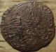 Unknown Old Sun & Rays Copper Coin - Coin - Look (f) Coins: Medieval photo 1