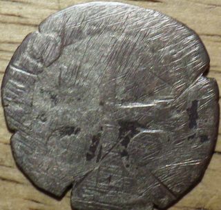 Unknown Silver Hammered Coin - Look (d) photo