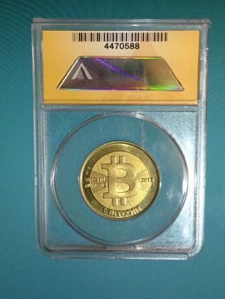 2012 Casascius Ms - 63 1 Btc Collectable Token Fully Funded photo