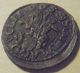 1665 Lithuania John Ii Casimir Solidus - Rare Double Strike - Deer Head - R1 Coins: Medieval photo 1