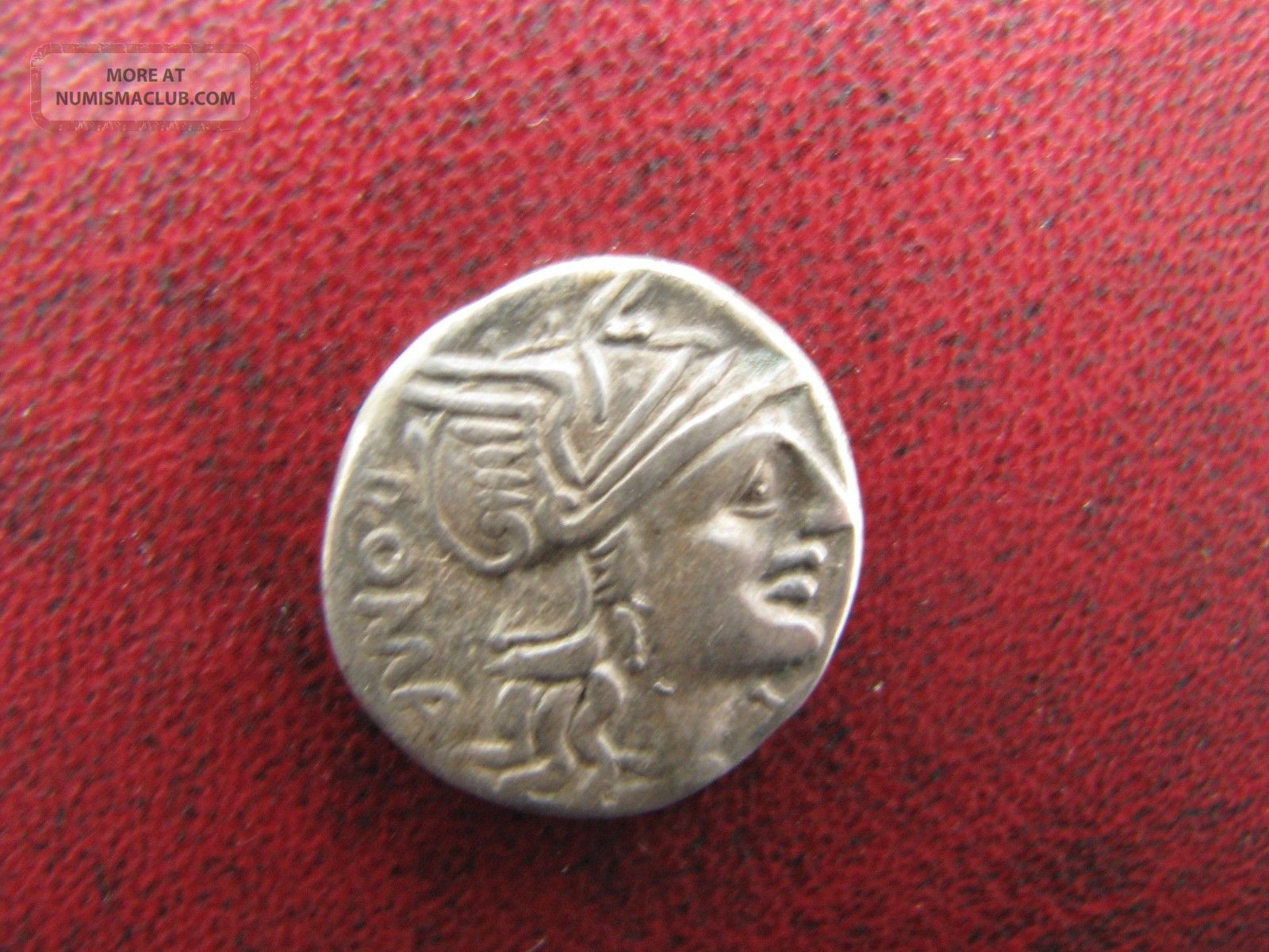 Roman Republic Ar Denarius Ti.  Minucius C.  F.  Augurinus 134 Bc Coins: Ancient photo