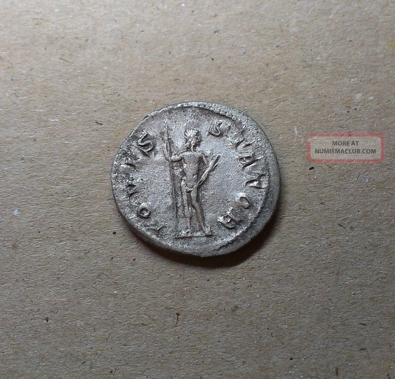 Antique Coin Silver Gordianus Iii Roman Ad 238 - 244 0801