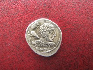 Roman Republic Ar Denarius P.  Cornelius Lentulus Marcellinus F.  100 Bc photo