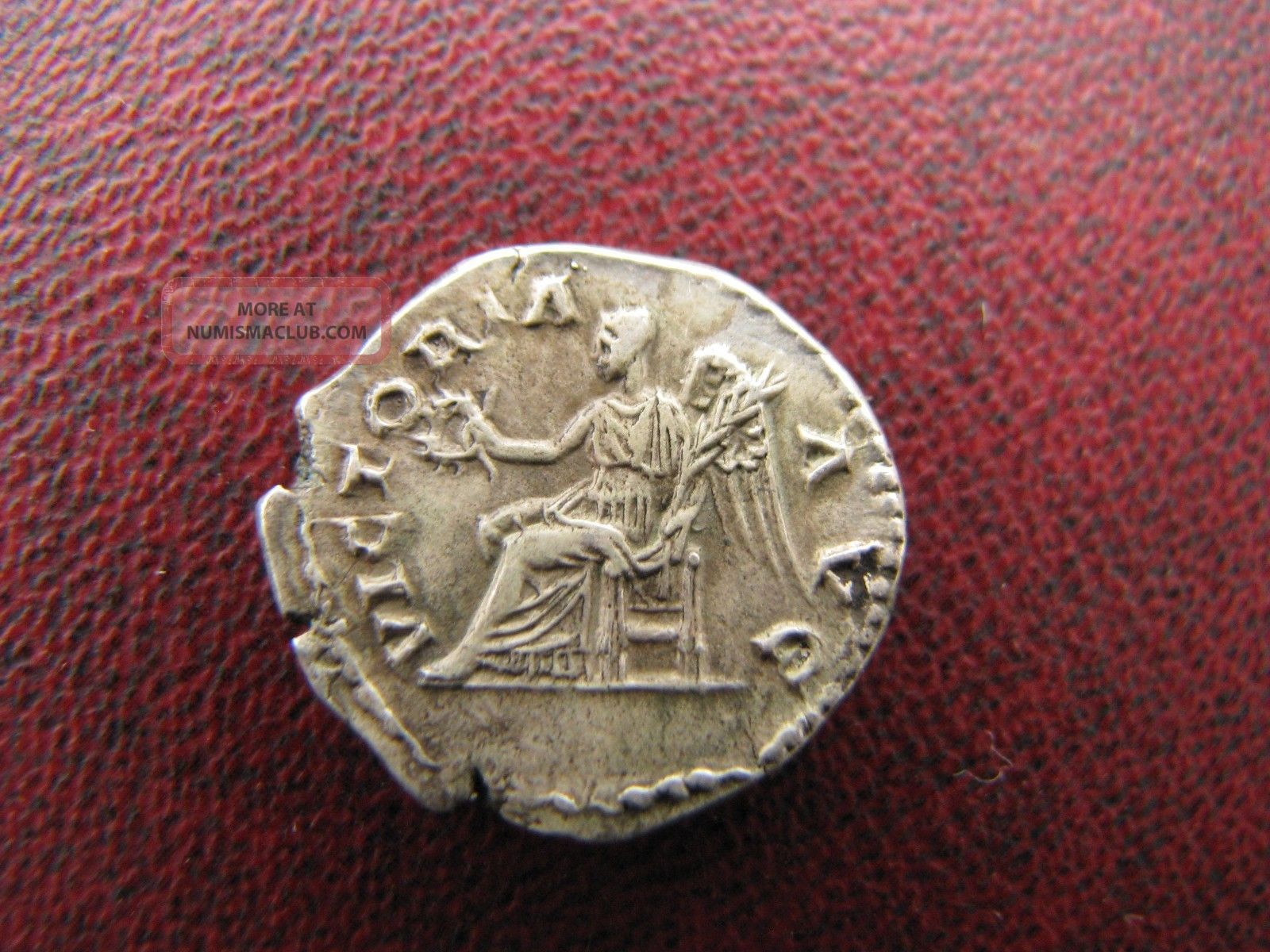 Roman Ar Denarius Hadrian 117 - 138 Ad