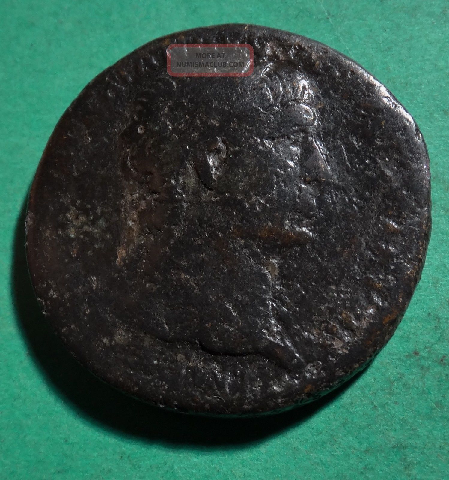 Tater Roman Imperial Ae Sestertius Coin Of Trajan Salvs