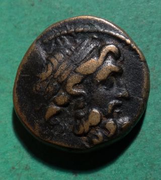 Tater Antioch Syria Ae19 Coin Zeus 1st Century Bc photo