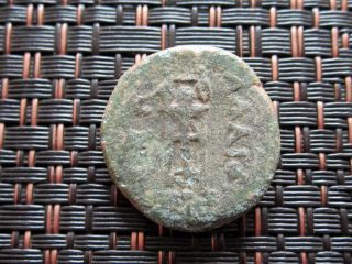 Ancient Greek Bronze Coin Unknown Very Interesting / 21mm photo