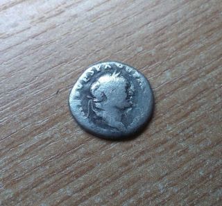Vespasian Roman Imperial Silver Denarius Coin 69 - 79 Ad 0055 photo