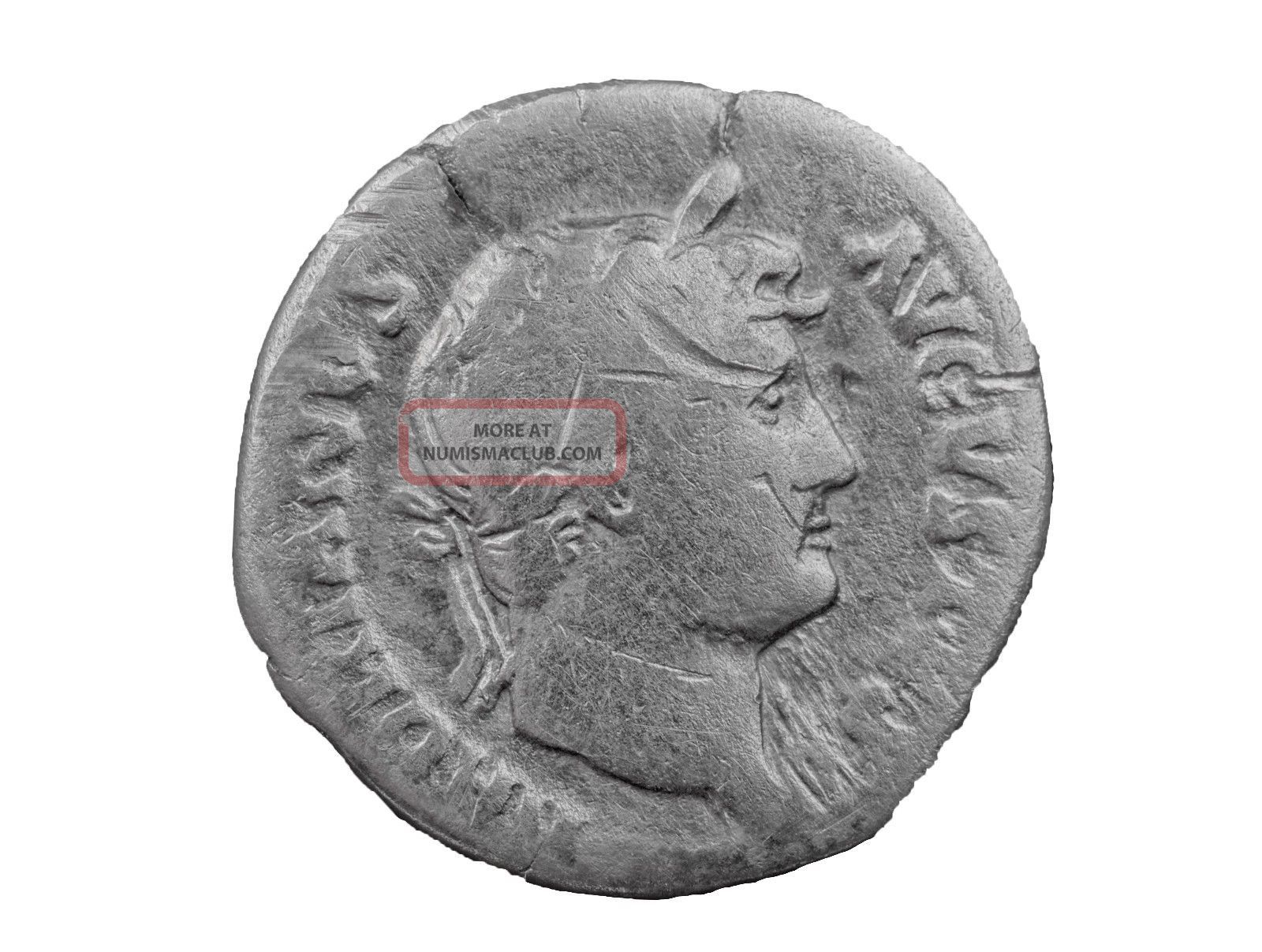 Denarius Hadrian 117 - 138 A. D.