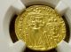 654 - 668 Ad Gold Solidus Constans Ii & Constant Iv Choice Au Ngc - 5/5 Strike Coins: Ancient photo 1