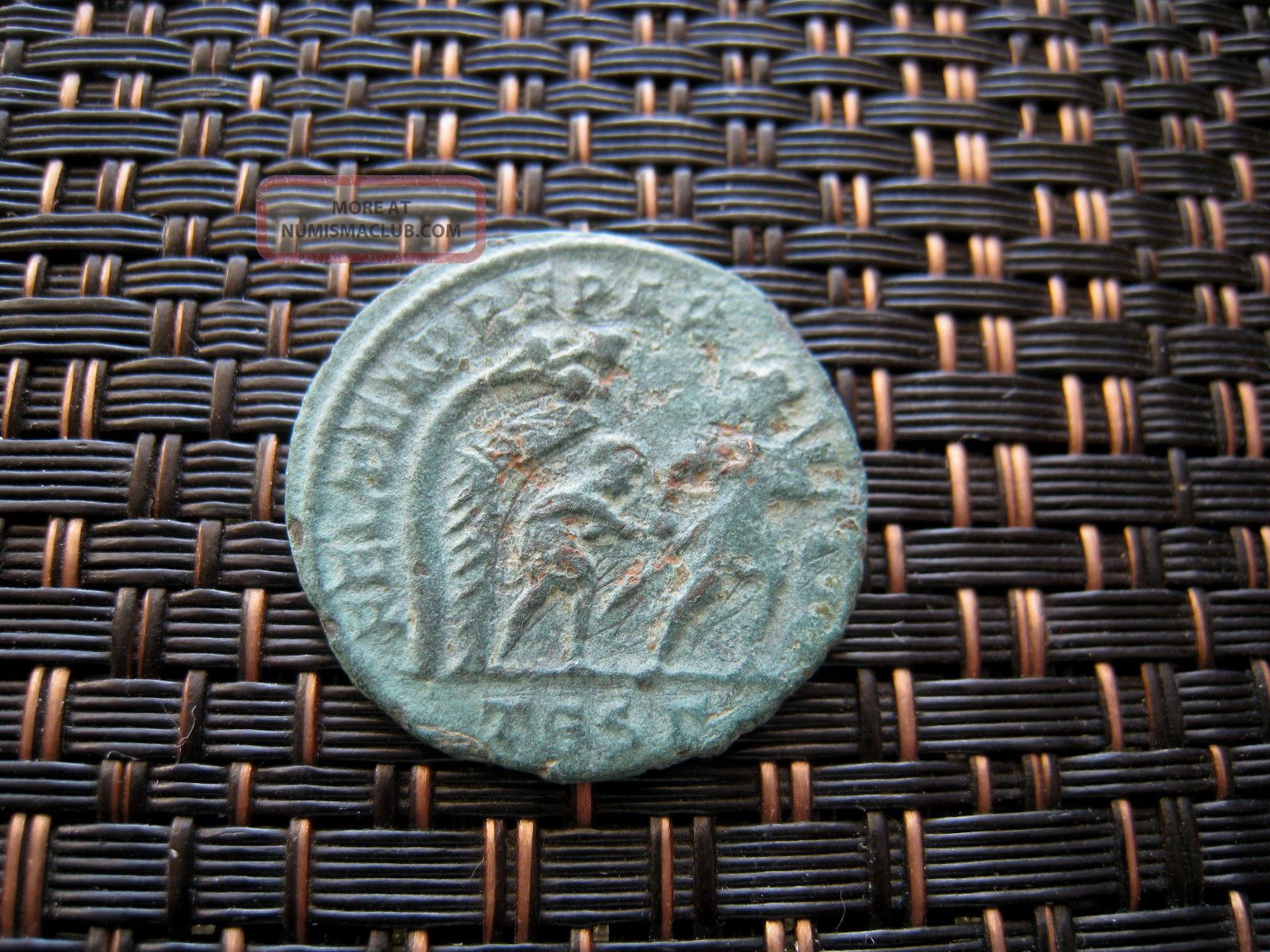 Roman Empire Constans 337 350 Ad Follis Ancient Roman Coin