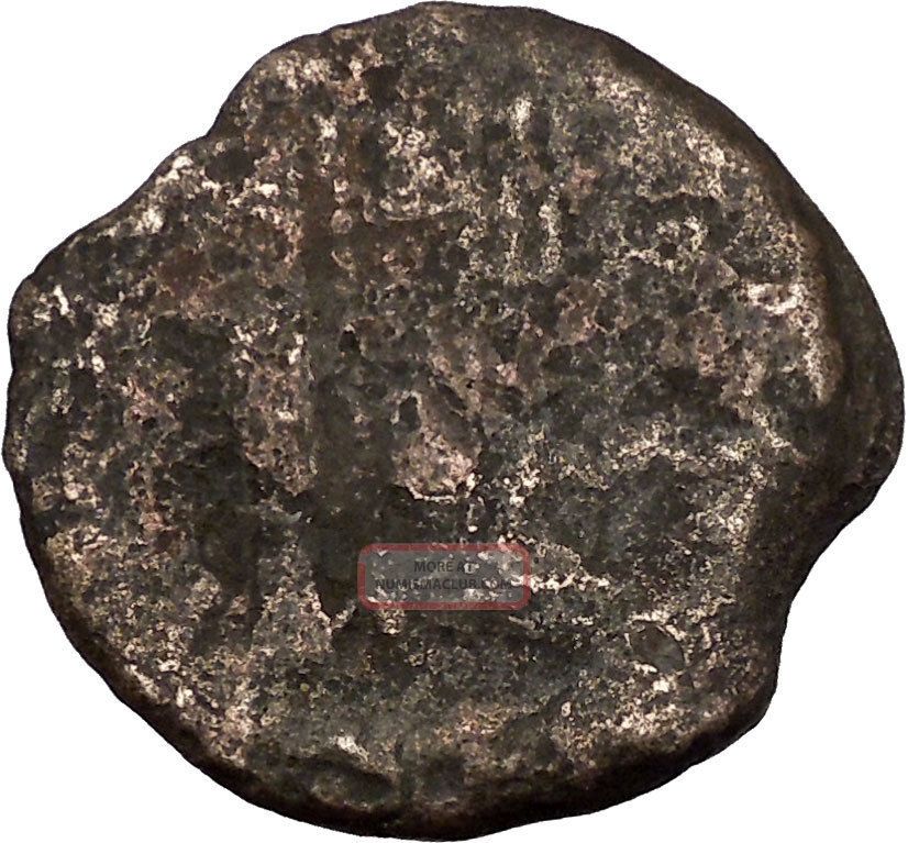 Roman Republic 157bc Janus Galley Roma Large Authentic Ancient Coin I44748 Coins: Ancient photo