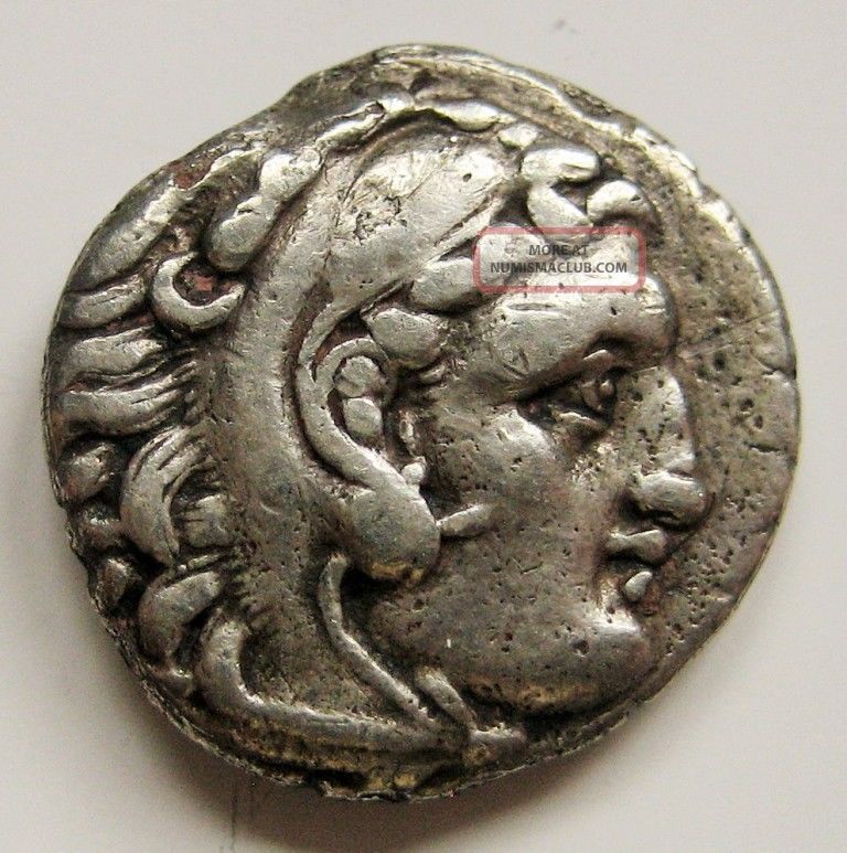 Makedonia Alexander Iii Drachm Müller 614 Price 1387 Of Lampsakos Coins: Ancient photo