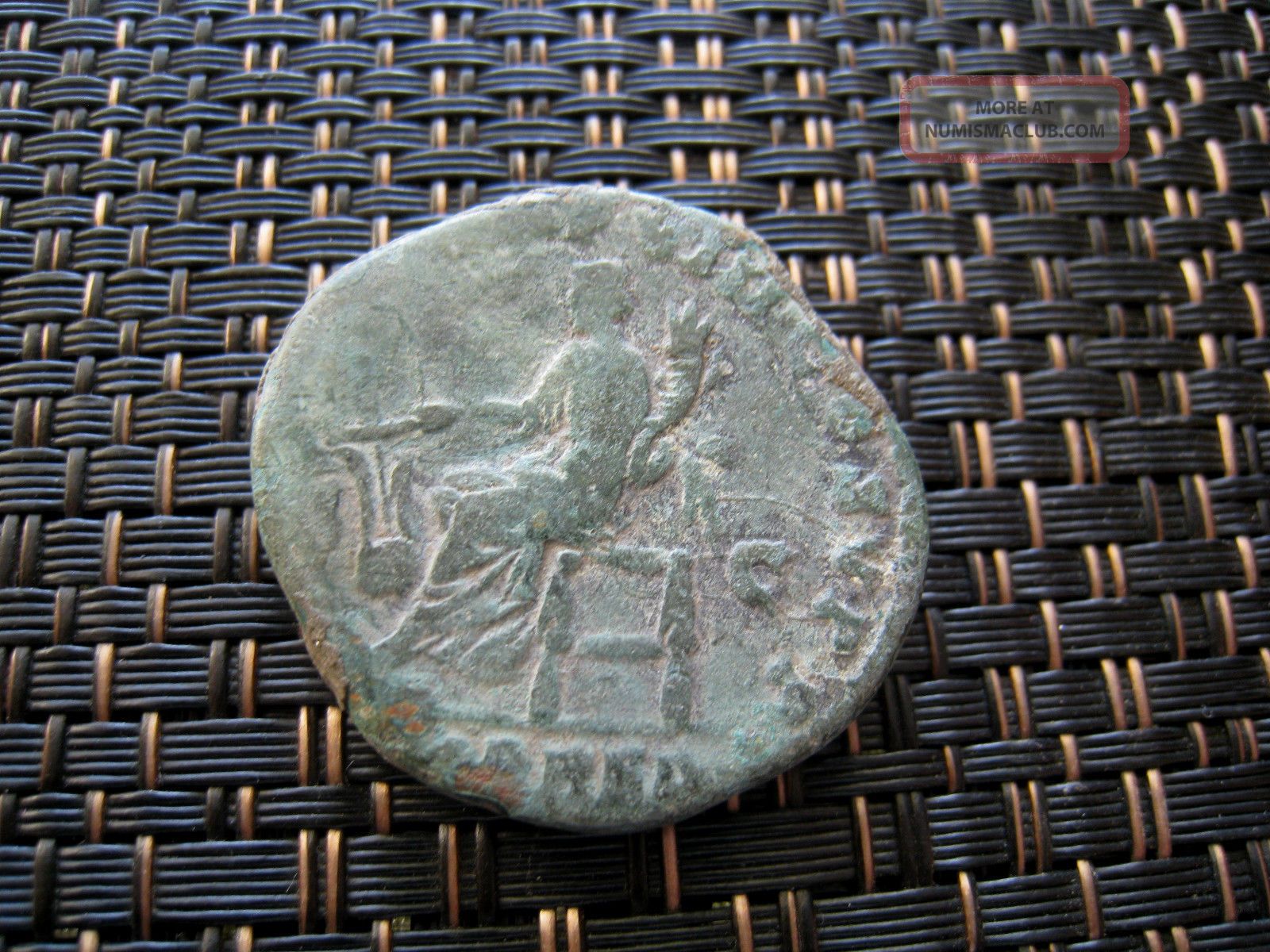 Bronze Ae Sestertius Of Commodus 177 - 192 Ad Ancient Roman Coin Coins: Ancient photo
