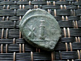 Maurice Tiberius 582 - 602 Ad Ae Decanummium Constantine In Numidia. photo