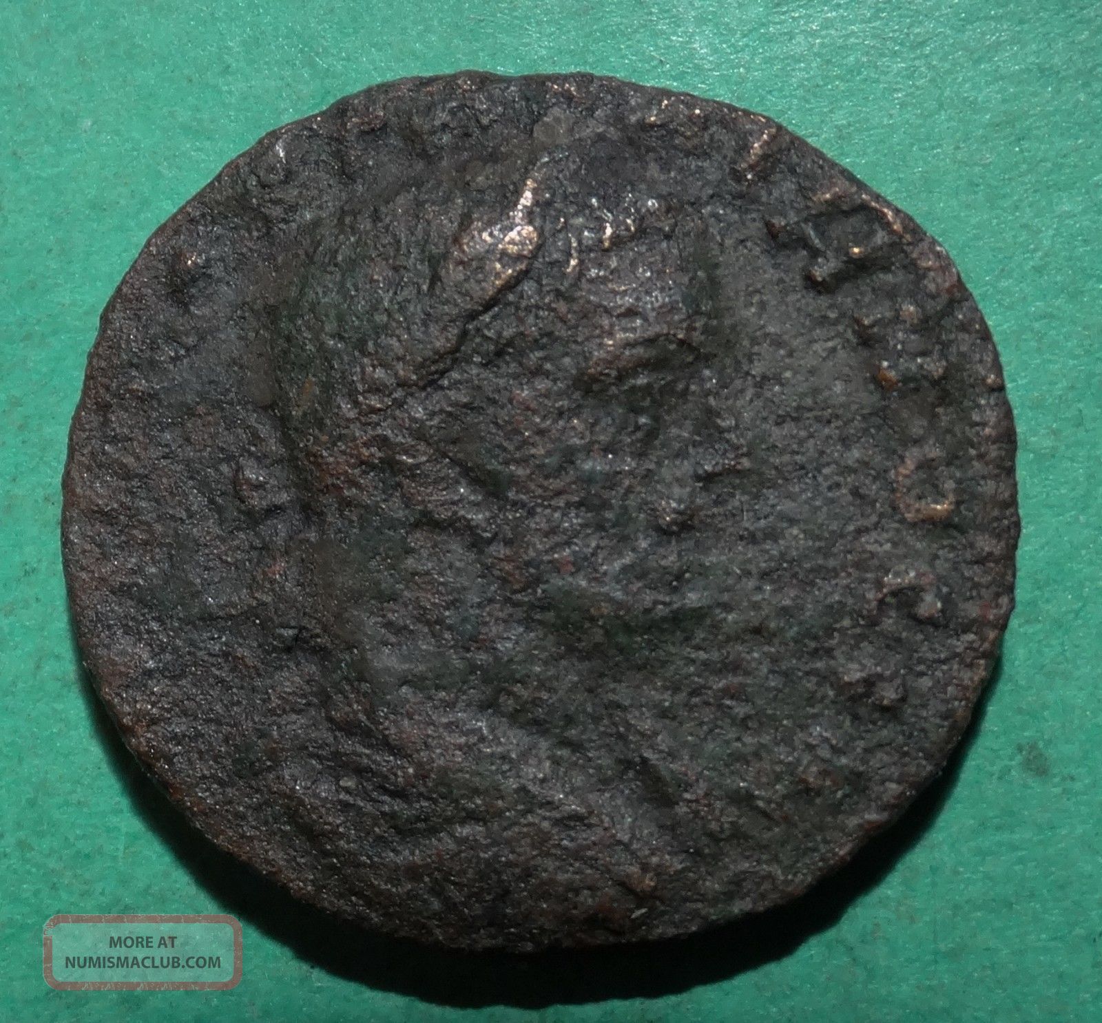 Tater Roman Provincial Ae27 Coin Of Gallienus Prize Crown Cilicia
