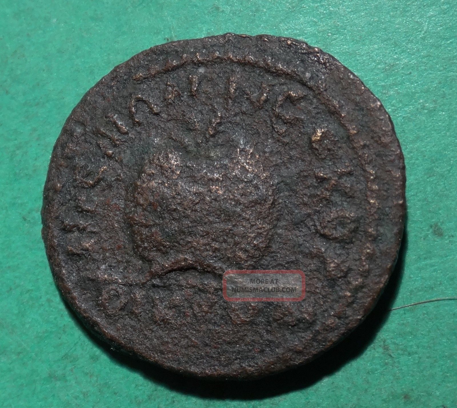 Tater Roman Provincial Ae27 Coin Of Gallienus Prize Crown Cilicia