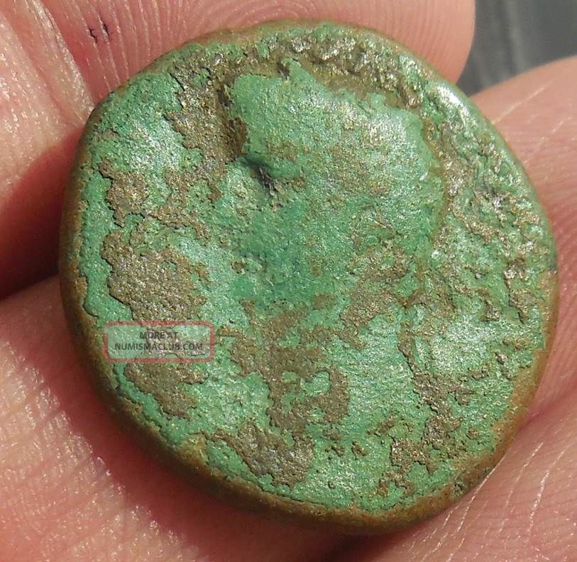 Tiberius Ae As - Lugdunum (lyon) Altar Coin,  Struck Under Augustus Coins: Ancient photo
