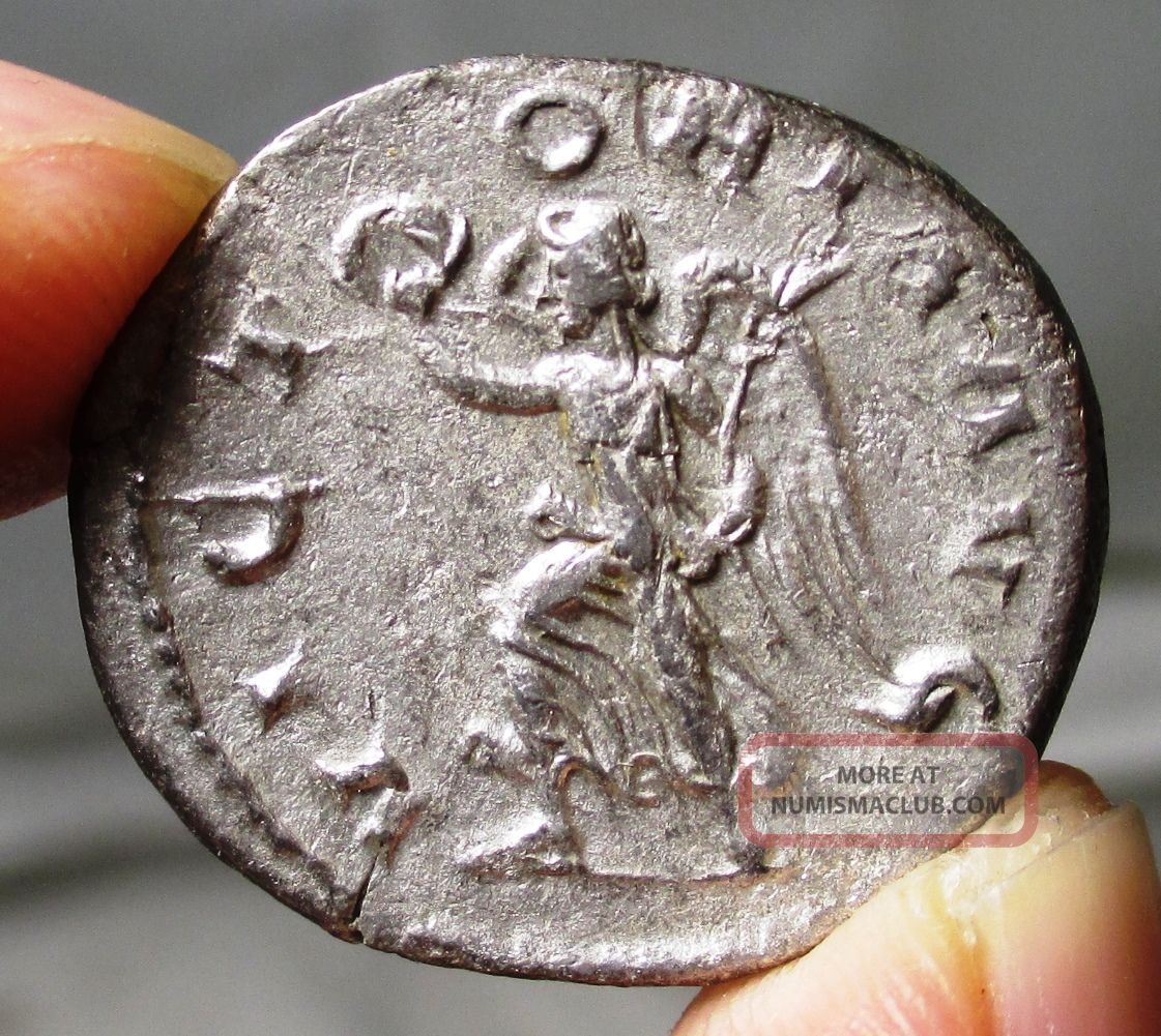 Trajan Decius - Silver Ar Antoninianus Coin - 249 - 251 Ad - Roman Imperial