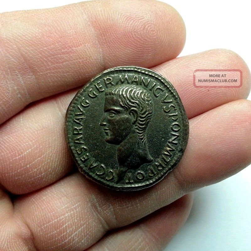 Caligula Æ As. Rome, Ad 37 - 38.