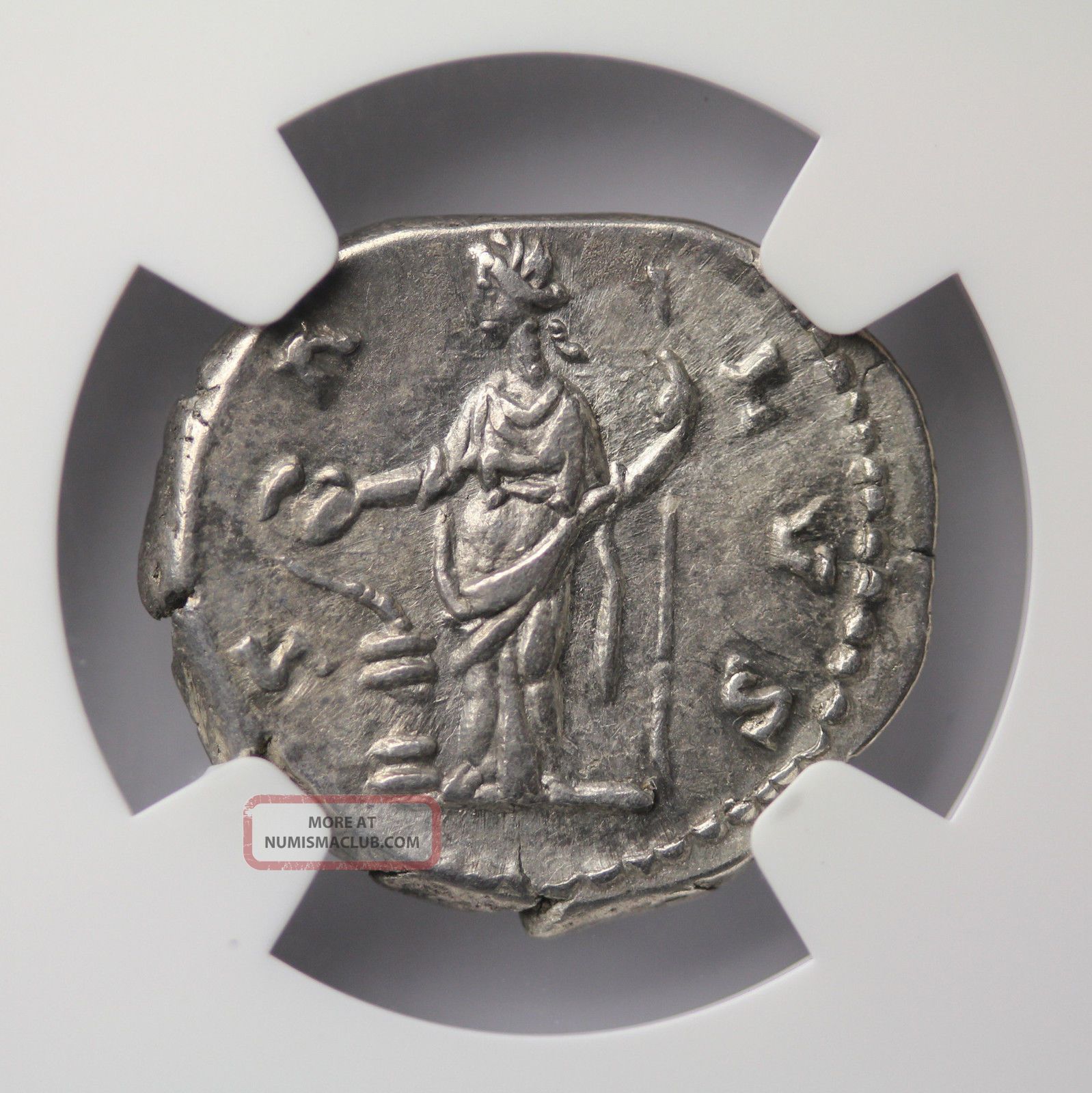 Faustina Ii Junior Ar Denarius Ngc Ch Vf Ancient Roman Silver Coin 147 ...