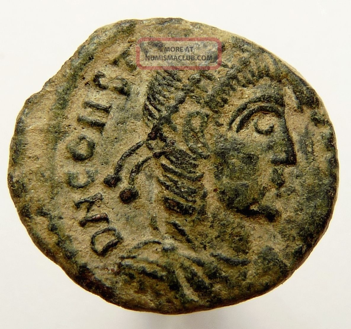 Emperor Constantine Ii 337 - 361 Ad Roman Bronze Coin Antique Fallen ...