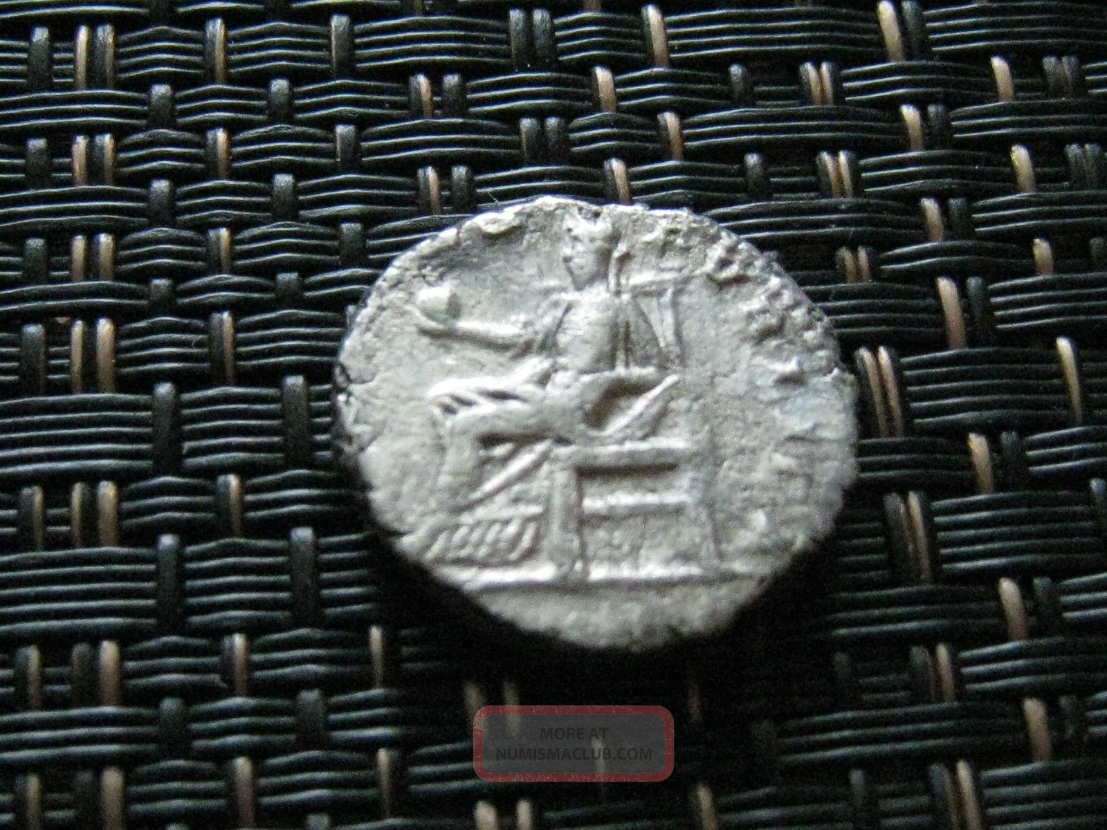 Silver Ar Denarius Of Septimius Severus 193 - 211 Ad Ancient Roman Coin