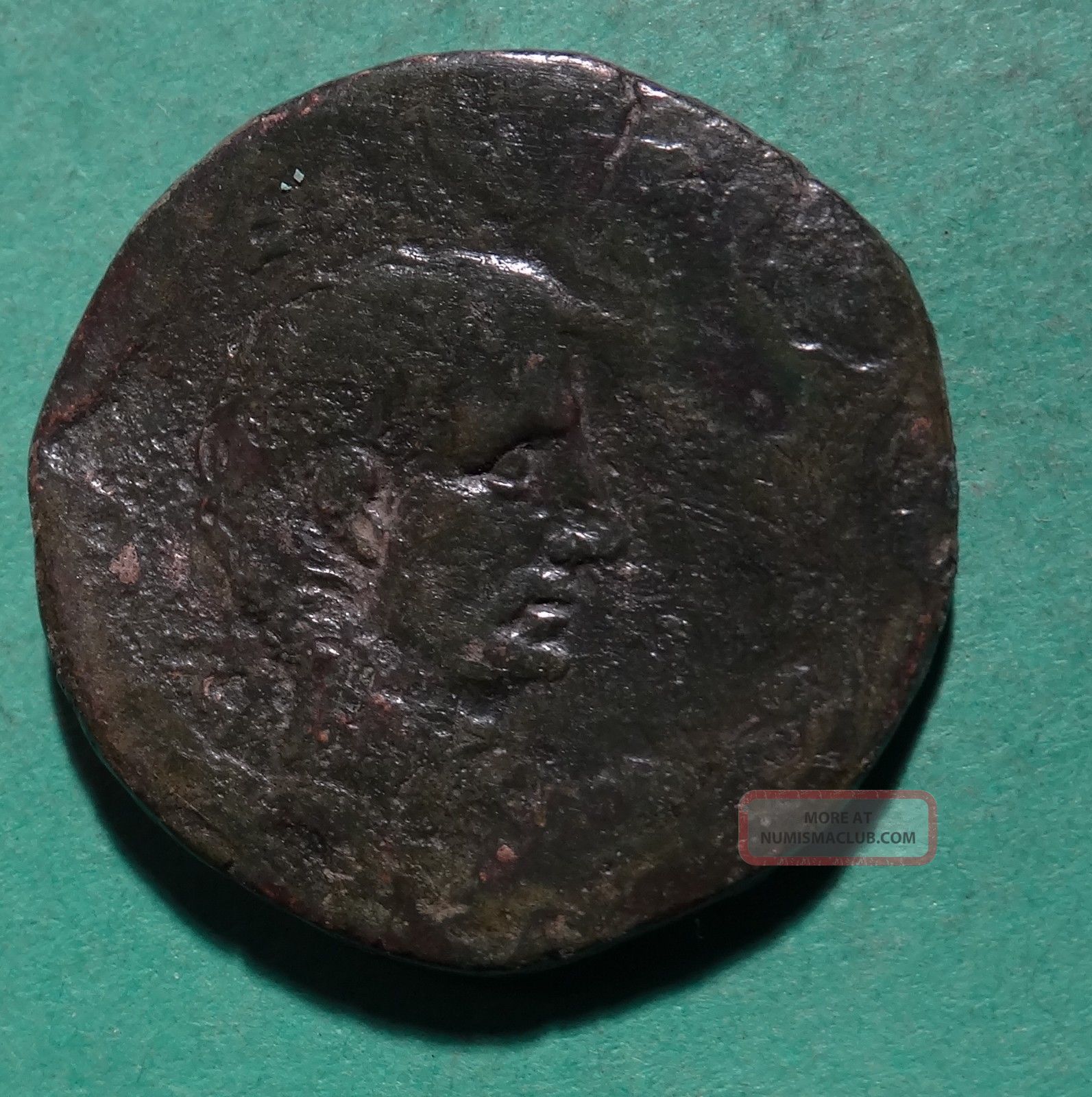 Tater Roman Imperial Ae As Coin Augustus Caesar Sc