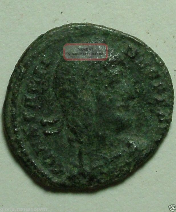 Constantius Ii, Rare Ancient Roman Coin, Legion Soldiers Standard Smtse