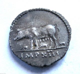 C.  79 - 81 A.  D British Found Emperor Titvs Roman Imperial Ar Silver Denarius Coin photo