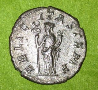 Silver Antoninianus Of Philip I 244 - 249 Ad Roman Good Luck Coin photo