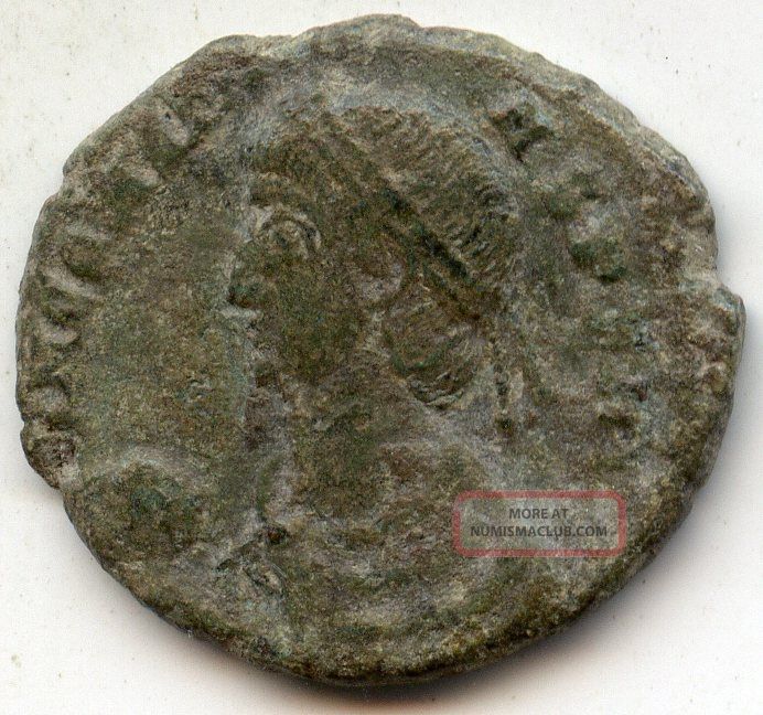 Constans. Ae2. Rev: Soldier And Barbarian Beneath A Tree. Arles Mint ...