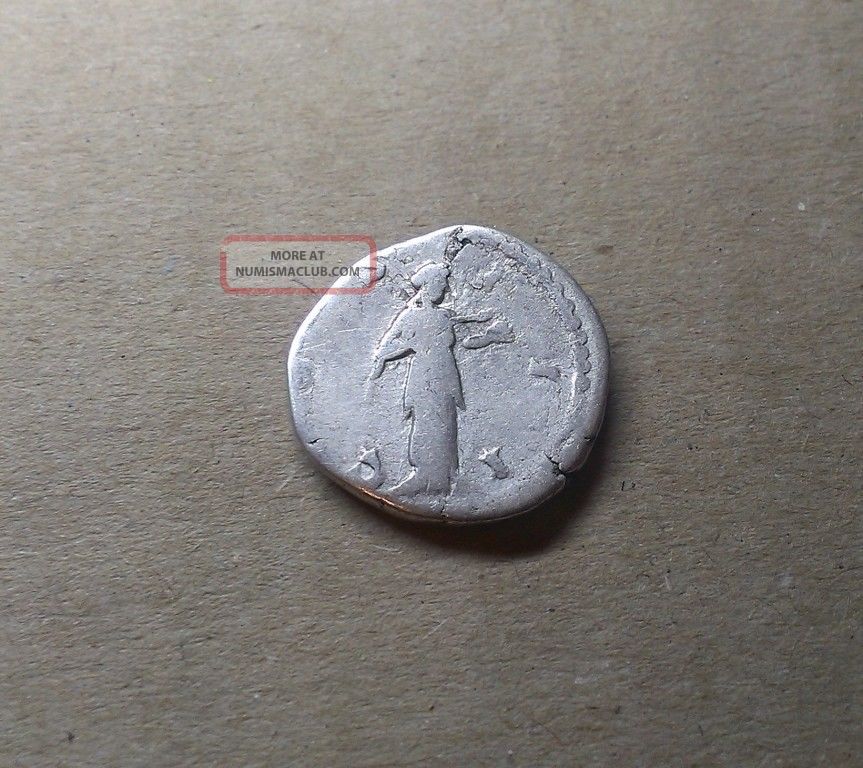 Coin Marcus Aurelius Roman Denarius 161 - 180 A. D 0180
